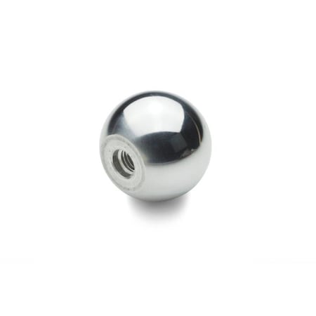 DIN319-AL-25-M6-C Ball Knob Aluminum